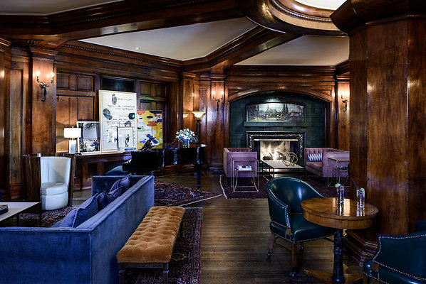 1 - The Fireside Room at the Sorrento Hotel | photo credit Andrew Giammarco (PRNewsFoto/Hotel Sorrento)